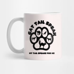 cat tail speak Mug